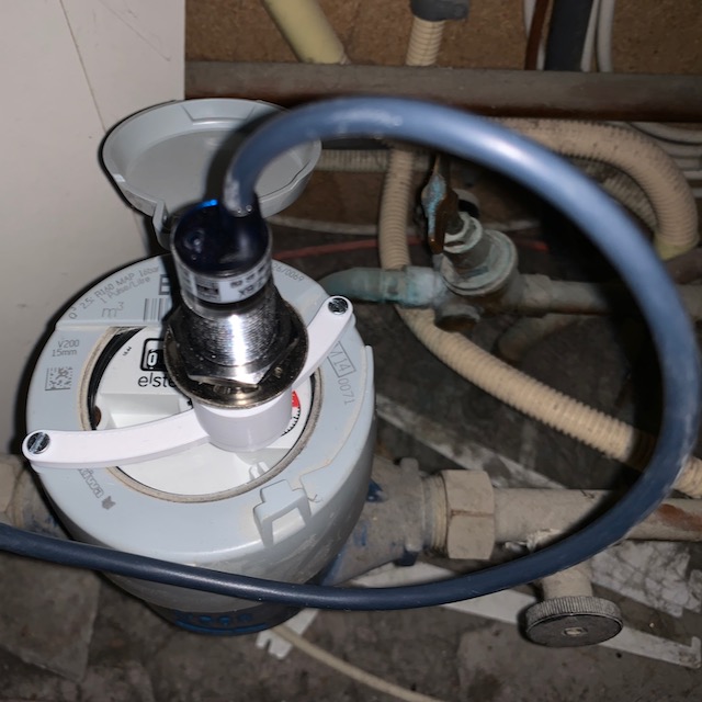 Smart Watermeter sensor with 3D-mount