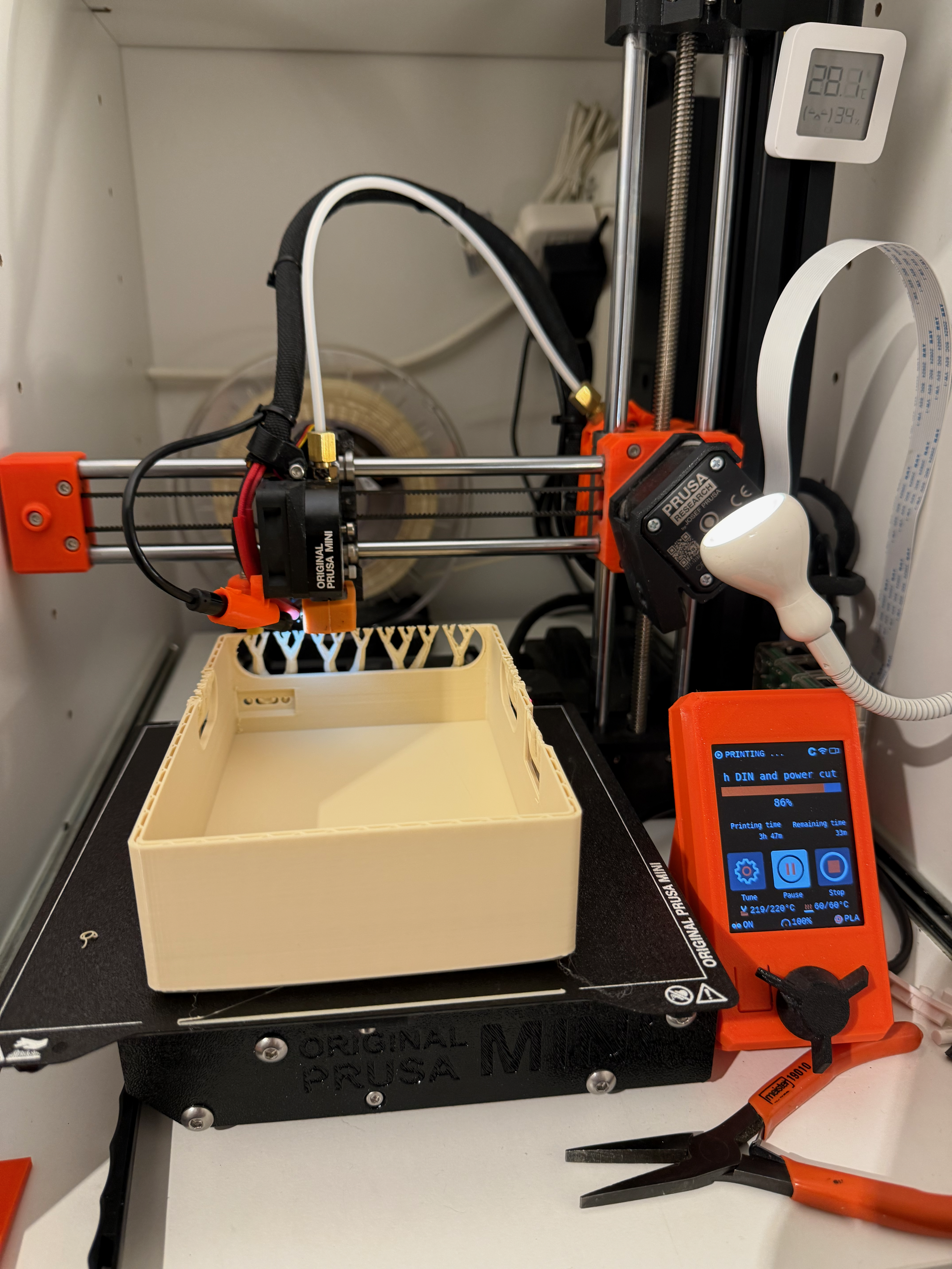 PiEconetBridge case being printed